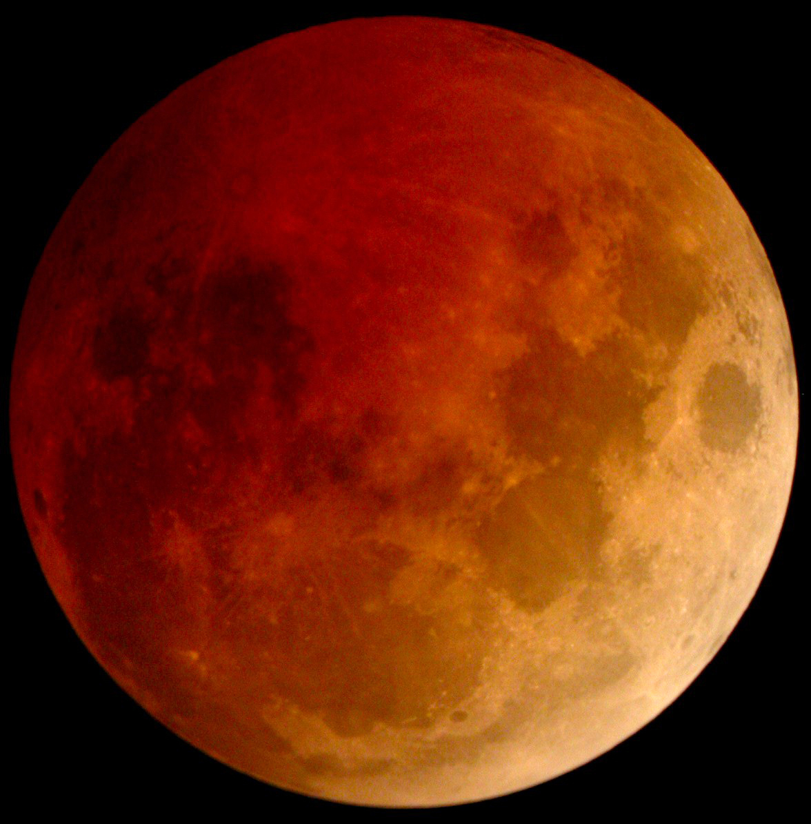 Eclipse totale de Lune 2004