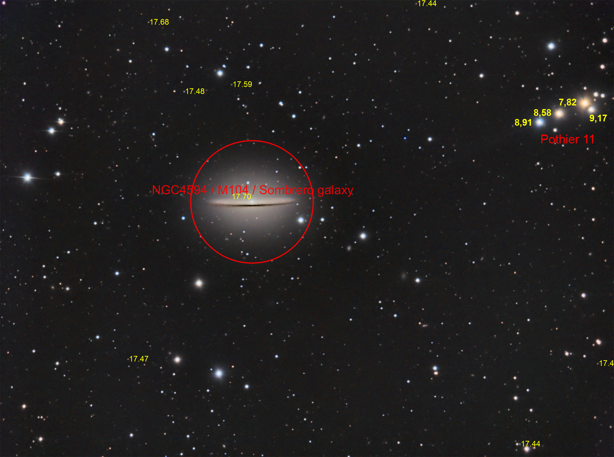 M 104 Annotée PGC