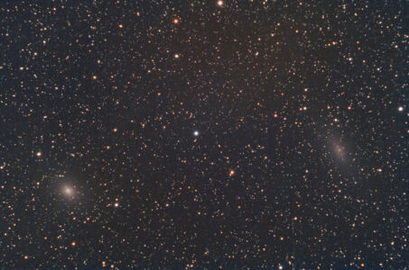 Les Galaxies NGC 185 et NGC 147  (©2021 Thierry Barrault, saplimoges)