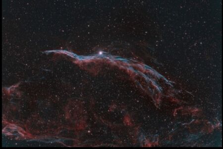 La Petite Dentelle du Cygne, NGC 6260 (©2022, Julien Denis, saplimoges) 