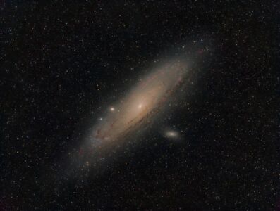 La galaxie d'Andromède M31 (©2021, Julien Denis, saplimoges)