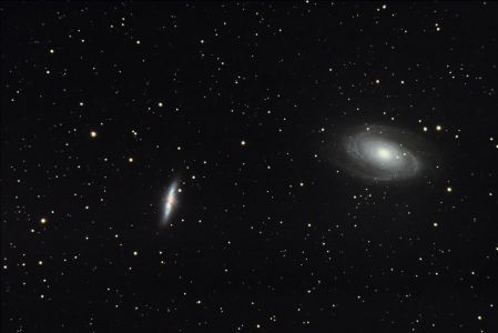 Les Galaxies M81 et M82 (©2017 Thierry Barrault, saplimoges) 