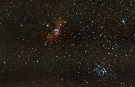 NGC 7635 Nébuleuse de La Bulle (©2020 Thierry Barrault, saplimoges)