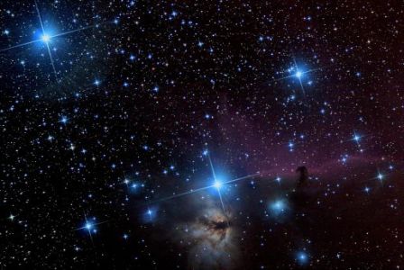 IC 434 / La nébuleuse de la Tête de Cheval dans Orion (©2009 Jean-Pierre Debet, saplimoges)