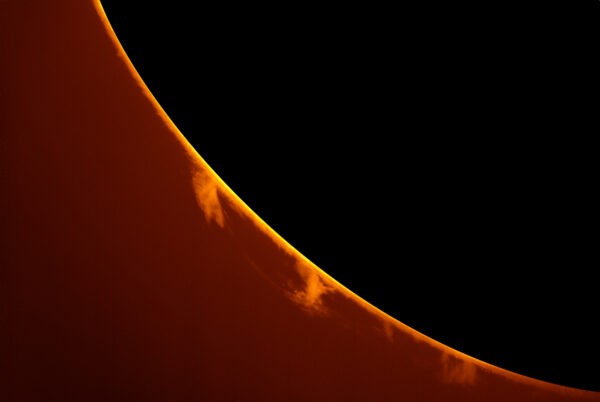 Soleil - protubérance - h-alpha