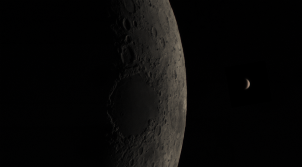 L’adhérent José Fernandez a imortalisé l’occultation de Vénus par la Lune avec sa lunette Sky-Watcher 80ed. Focale 1000mm avec converter x2, f/6.2 et une camera asi 662 mc, Monture Sky-Watcher star-adventurer gti. Il était à Verneuil sur Vienne le 